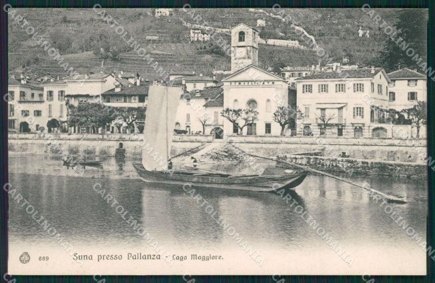 Verbania Suna cartolina QZ2097 – fronte