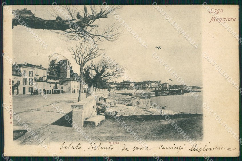 Verbania Suna cartolina QZ2098 – fronte