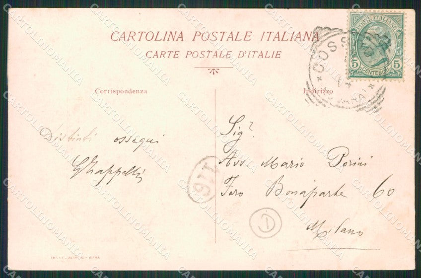 Verbania Cossogno Ungiasca cartolina QZ2113 – retro