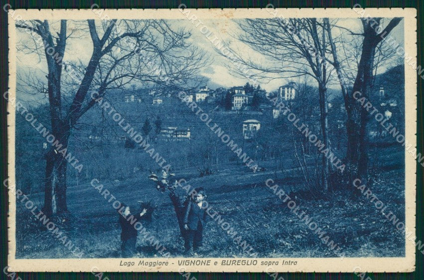 Verbania Vignone Bureglio cartolina QZ2118 – fronte