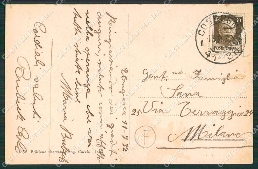 Verbania Cossogno Ungiasca cartolina QZ2119 – retro