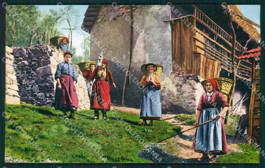 Verbania Lago Maggiore Costumi cartolina QZ2127 – fronte