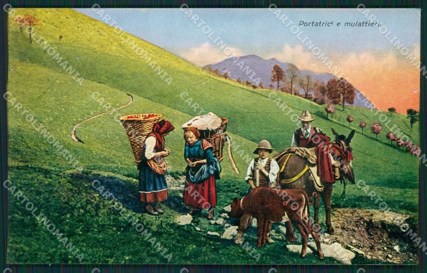 Verbania Lago Maggiore Costumi cartolina QZ2129 – fronte