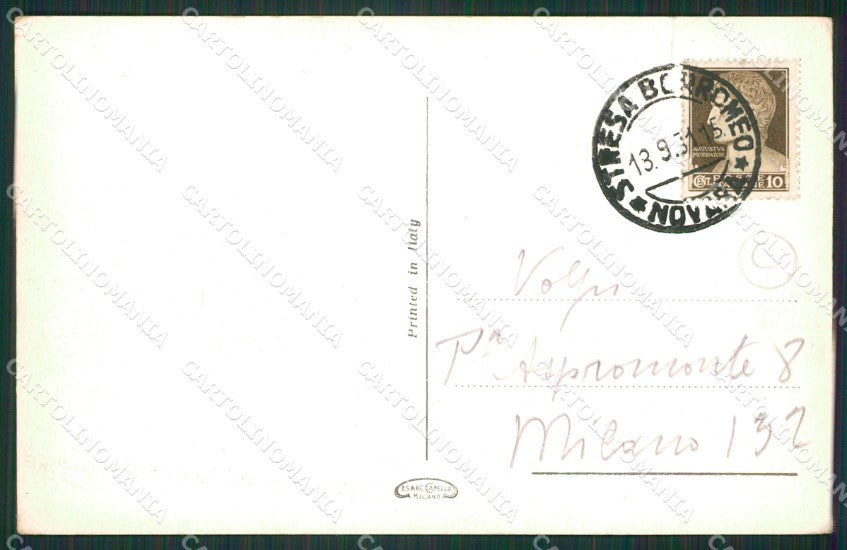 Verbania Lago Maggiore Costumi cartolina QZ2132 – retro