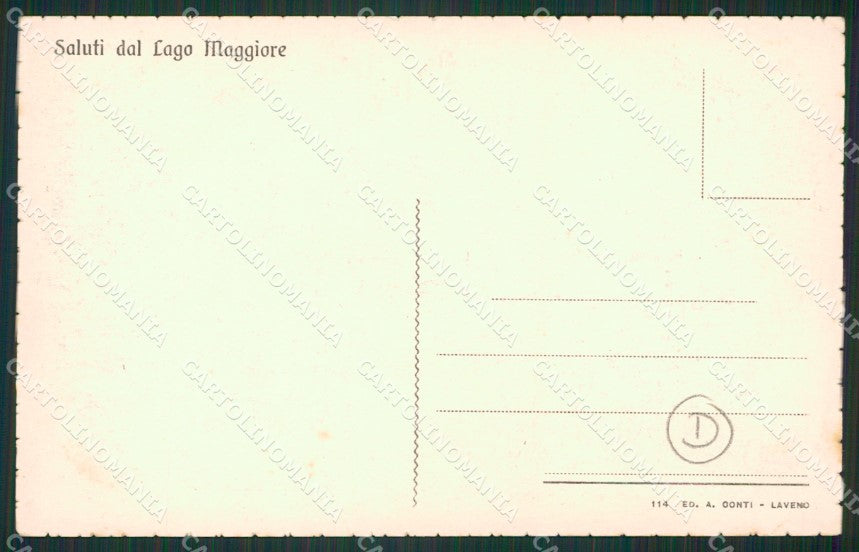 Verbania Lago Maggiore Costumi cartolina QZ2136 – retro