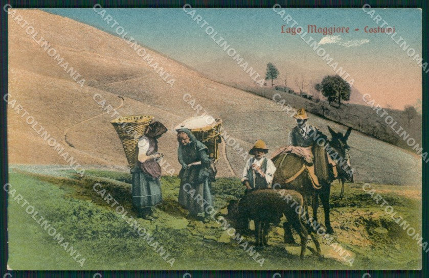 Verbania Lago Maggiore Costumi cartolina QZ2148 – fronte