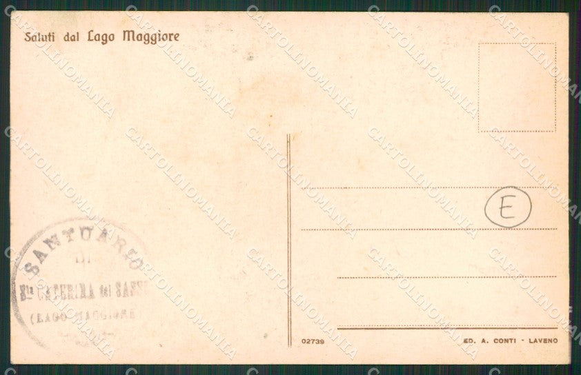 Verbania Lago Maggiore Costumi cartolina QZ2148 – retro