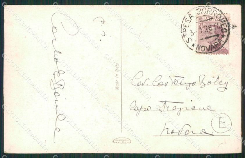 Verbania Lago Maggiore Costumi cartolina QZ2149 – retro