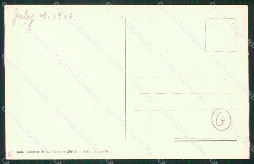 Verbania Lago Maggiore cartolina QZ2150 – retro