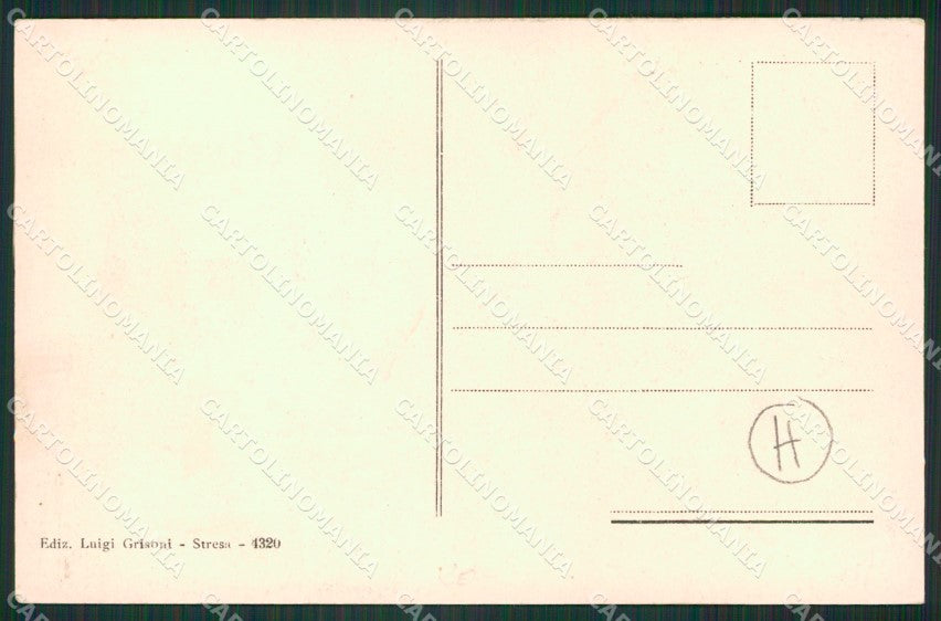 Verbania Lago Maggiore Costumi cartolina QZ2155 – retro