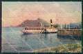 Verbania Lago Maggiore Battello Francia cartolina QZ2170 – fronte