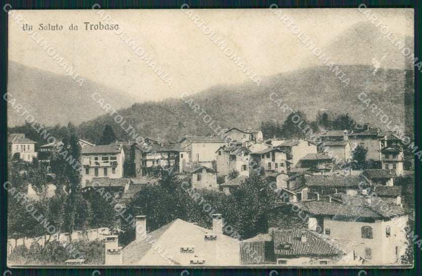 Verbania Trobaso ABRASA cartolina QZ2190 – fronte