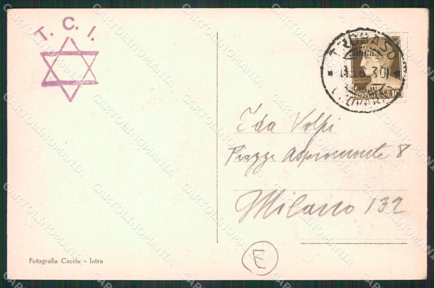 Verbania Aurano cartolina QZ2193 – retro