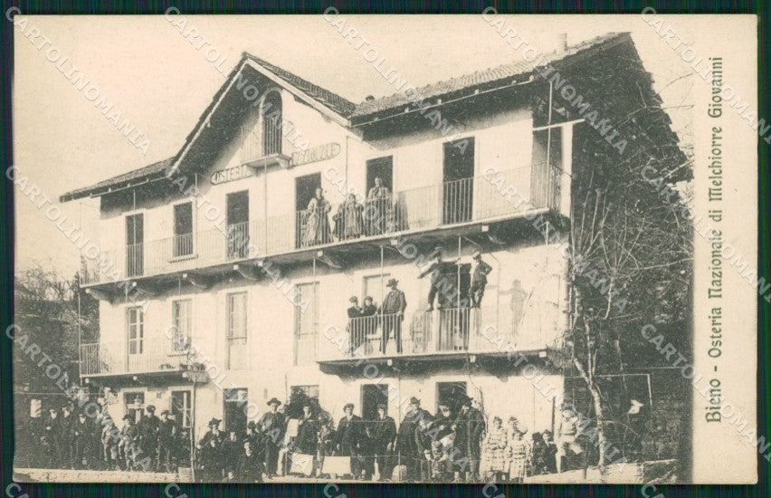 Verbania Bieno cartolina QZ2195 – fronte