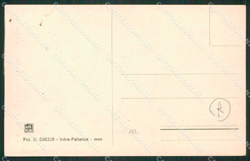 Verbania Bieno cartolina QZ2195 – retro