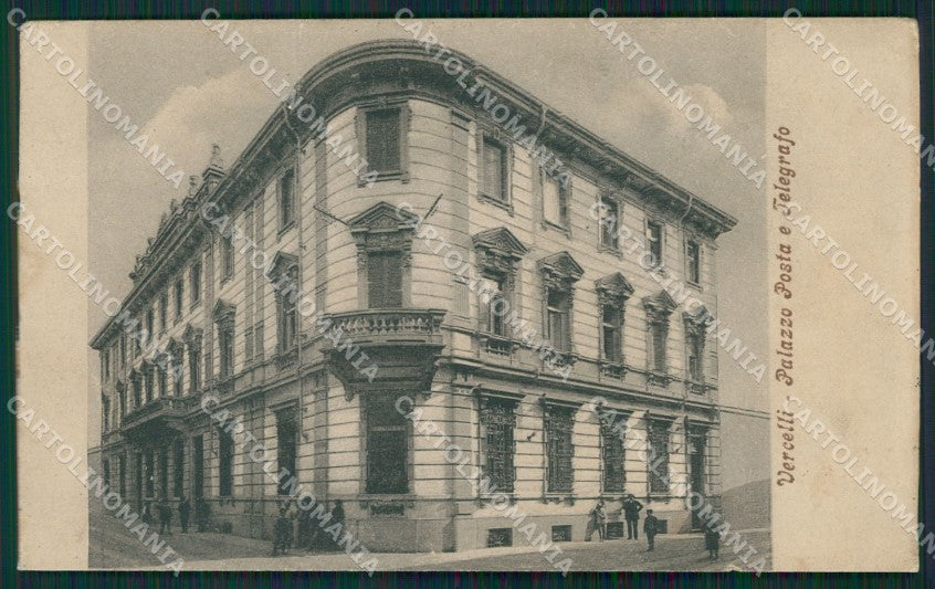 Vercelli città Poste cartolina QZ2211 – fronte
