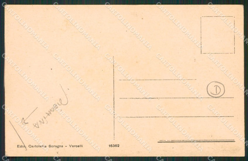 Vercelli città Congresso Eucaristico PIEGHINA cartolina QZ2216 – retro
