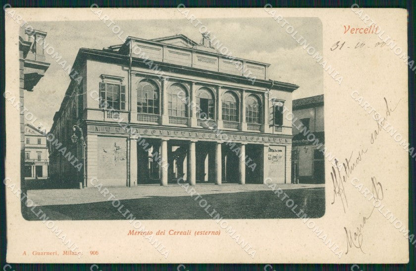 Vercelli città SCOLLATA cartolina QZ2219 – fronte