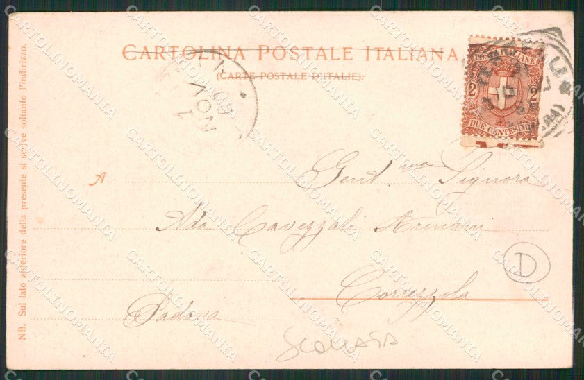 Vercelli città SCOLLATA cartolina QZ2219 – retro