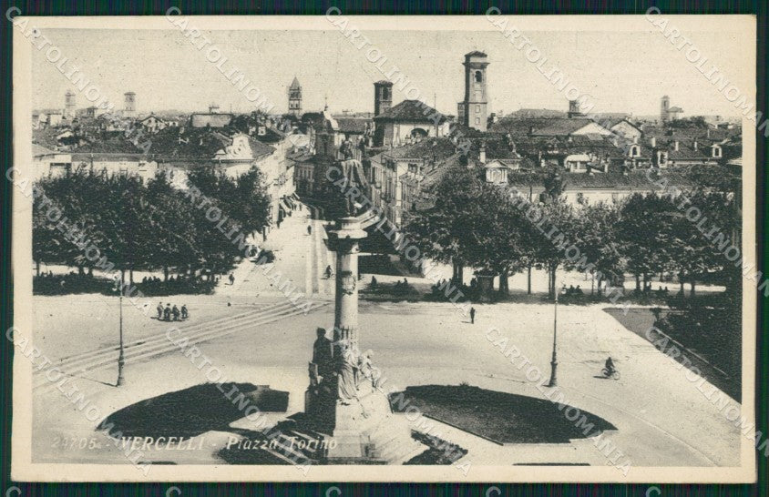 Vercelli città STRAPPINO cartolina QZ2226 – fronte