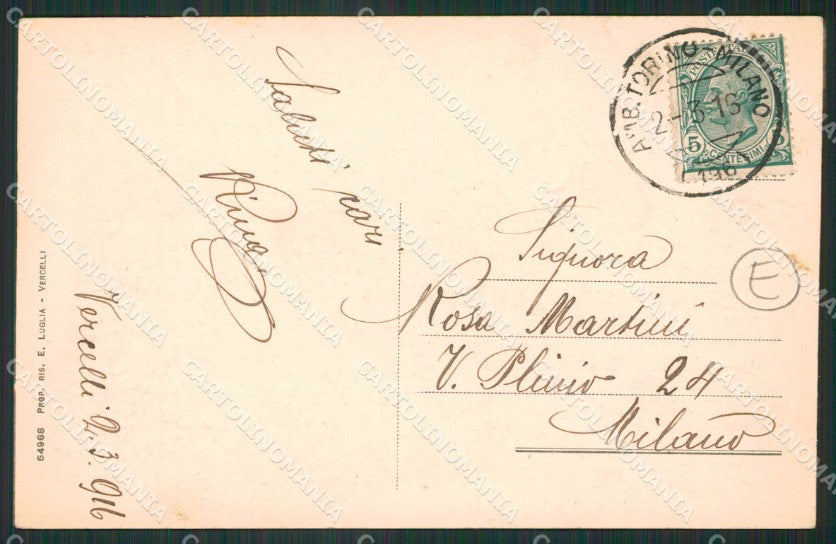 Vercelli città cartolina QZ2229 – retro