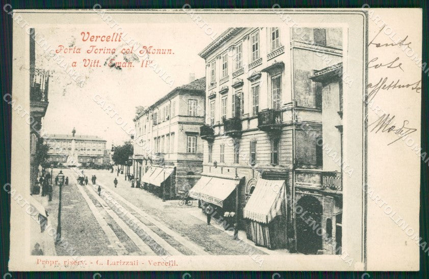 Vercelli città cartolina QZ2239 – fronte