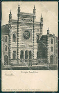 Vercelli città Tempio Israelitico COLLA cartolina QZ2261 – fronte