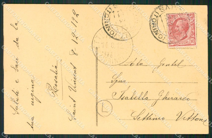 Vercelli Tarchetti fotogafo Tarch cartolina QZ2289 – retro