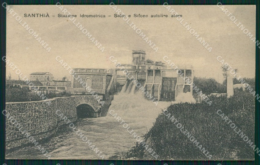 Vercelli Santhià cartolina QZ2293 – fronte