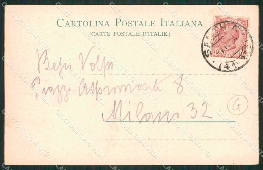 Vercelli Santhià cartolina QZ2300 – retro