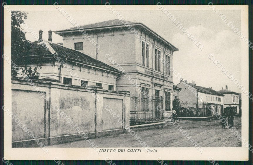 Vercelli Motta de' Conti cartolina QZ2302 – fronte