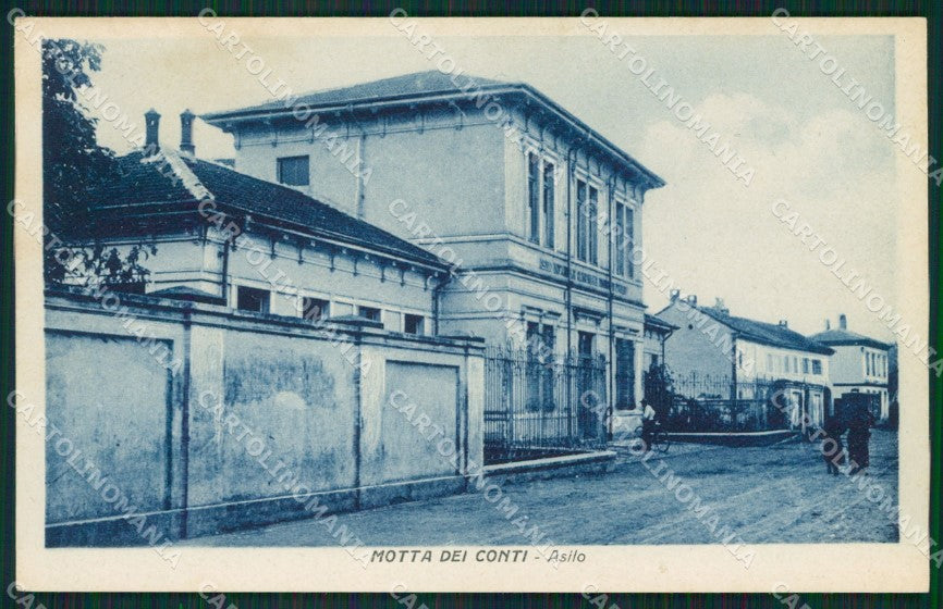 Vercelli Motta de' Conti cartolina QZ2307 – fronte
