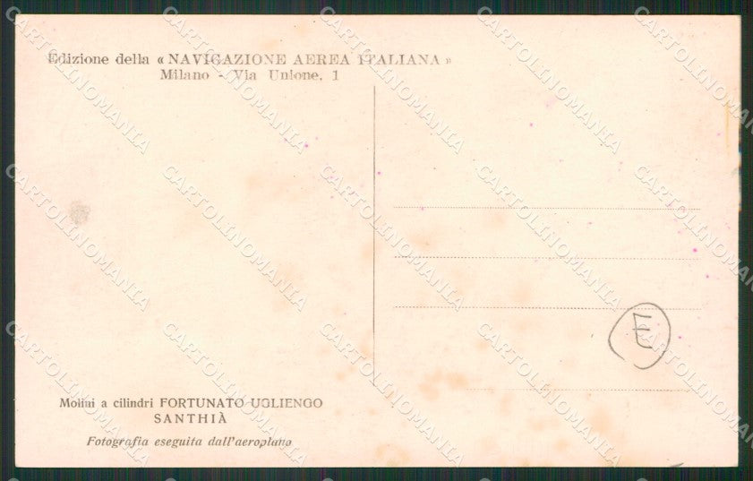 Vercelli Santhià Foto cartolina QZ2308 – retro