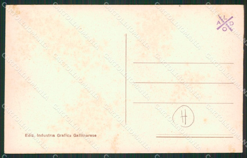 Vercelli Gattinara cartolina QZ2314 – retro