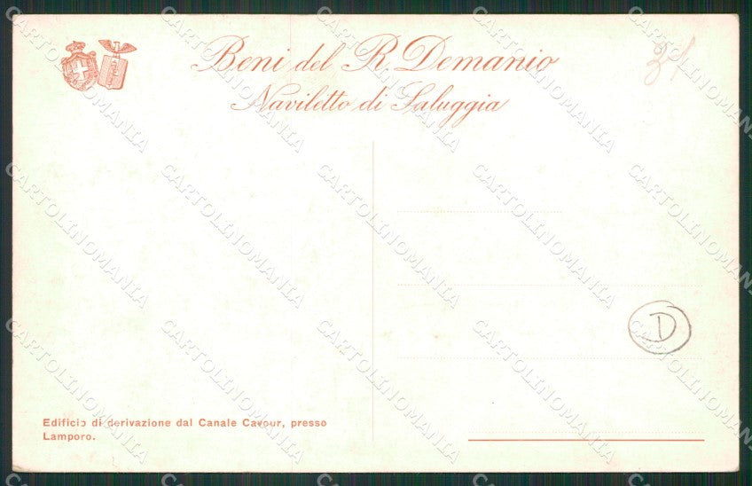 Vercelli Lamporo cartolina QZ2319 – retro
