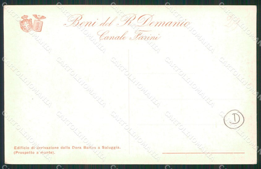Vercelli Saluggia cartolina QZ2320 – retro