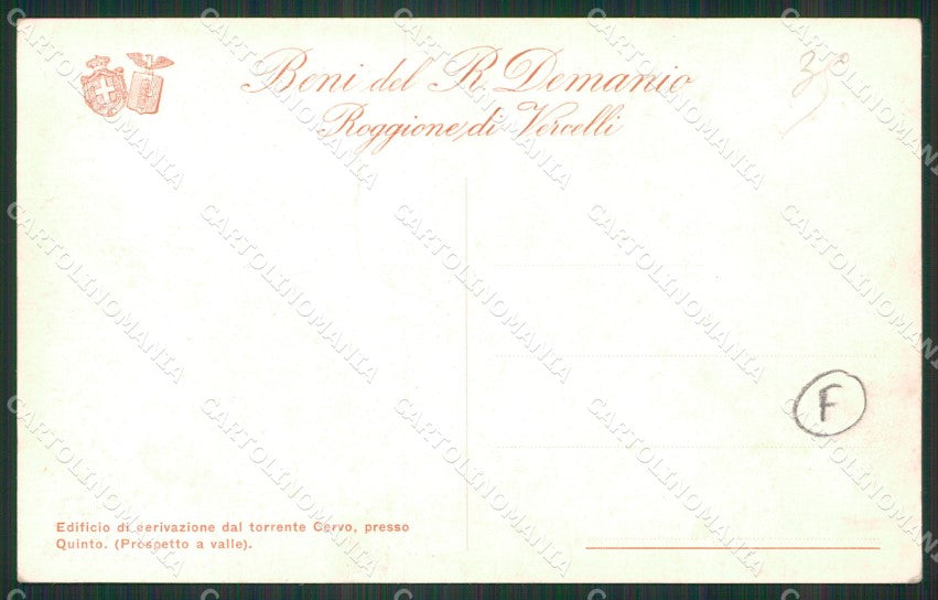 Vercelli Quinto cartolina QZ2327 – retro