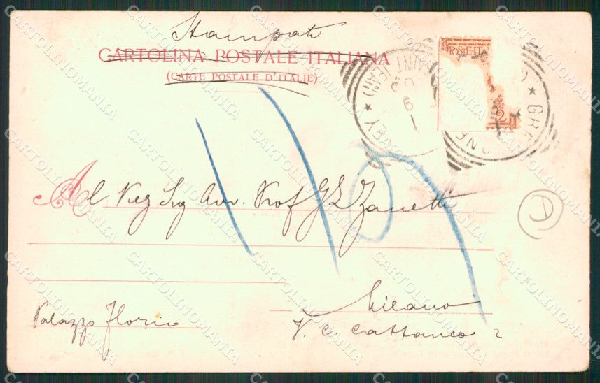Vercelli Alagna Sesia cartolina QZ2329 – retro