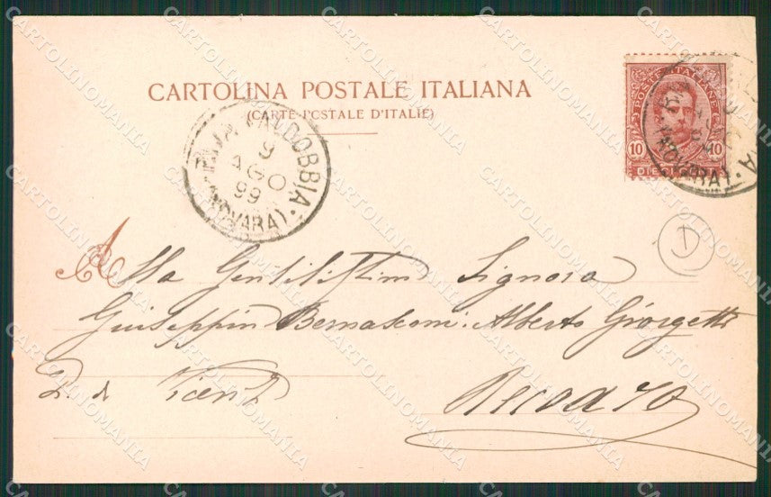 Vercelli Riva Valdobbia cartolina QZ2330 – retro
