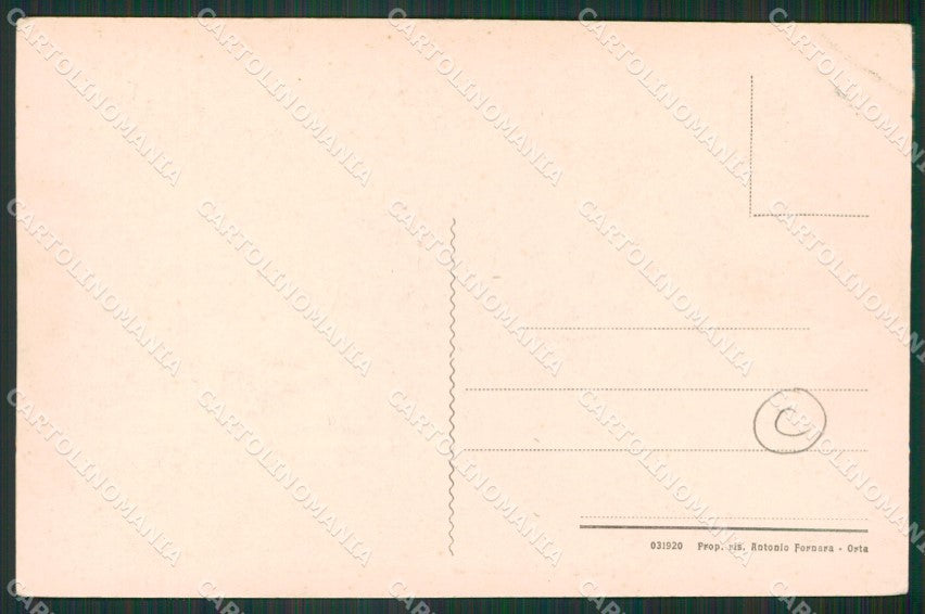 Novara Orta San Giulio cartolina QZ2346 – retro