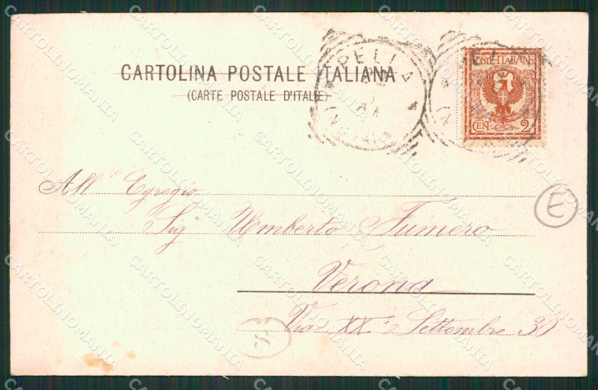 Novara Orta San Giulio cartolina QZ2379 – retro