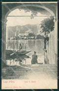 Novara Orta San Giulio cartolina QZ2385 – fronte