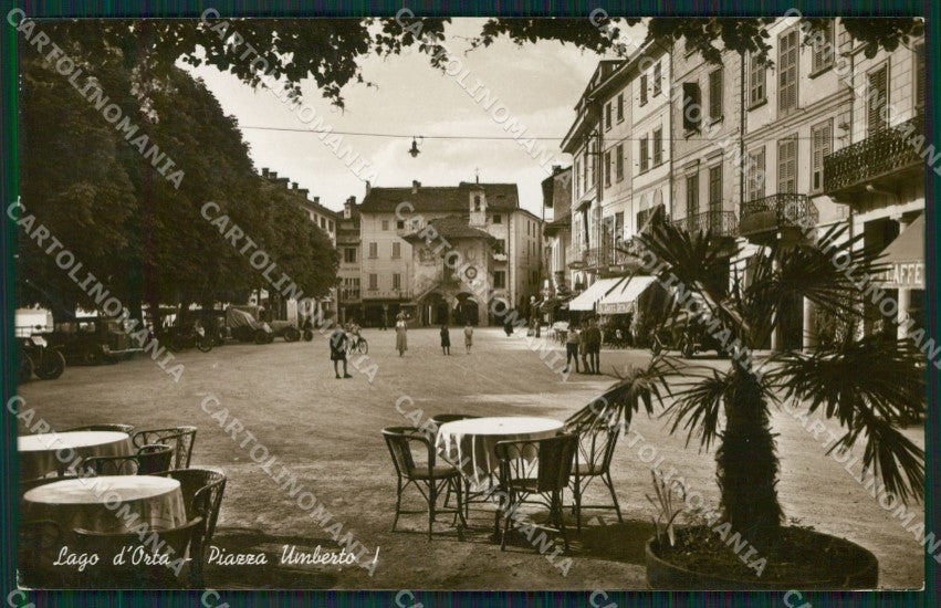 Novara Orta San Giulio Foto cartolina QZ2389 – fronte