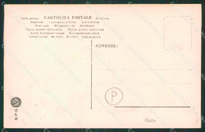 Novara Orta San Giulio Militari Savoia Madonna Guardia NPG Foto cartolina QZ2416 – retro
