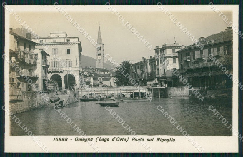 Verbania Omegna Foto cartolina QZ2417 – fronte