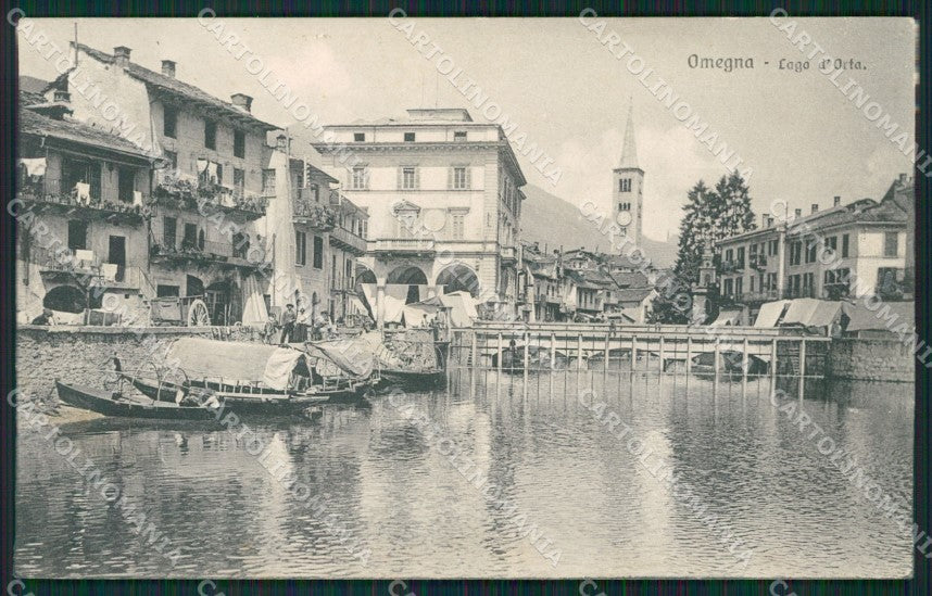 Verbania Omegna cartolina QZ2419 – fronte