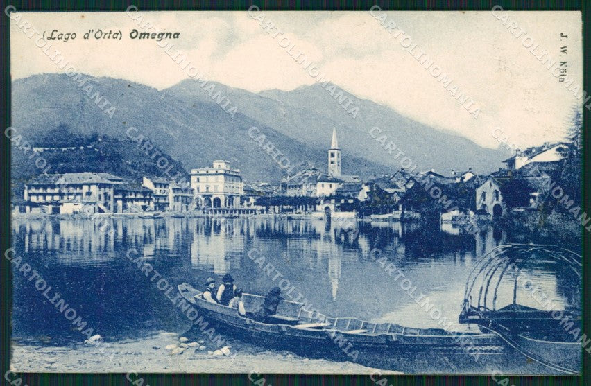 Verbania Omegna cartolina QZ2420 – fronte