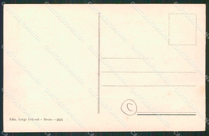 Verbania Omegna cartolina QZ2420 – retro