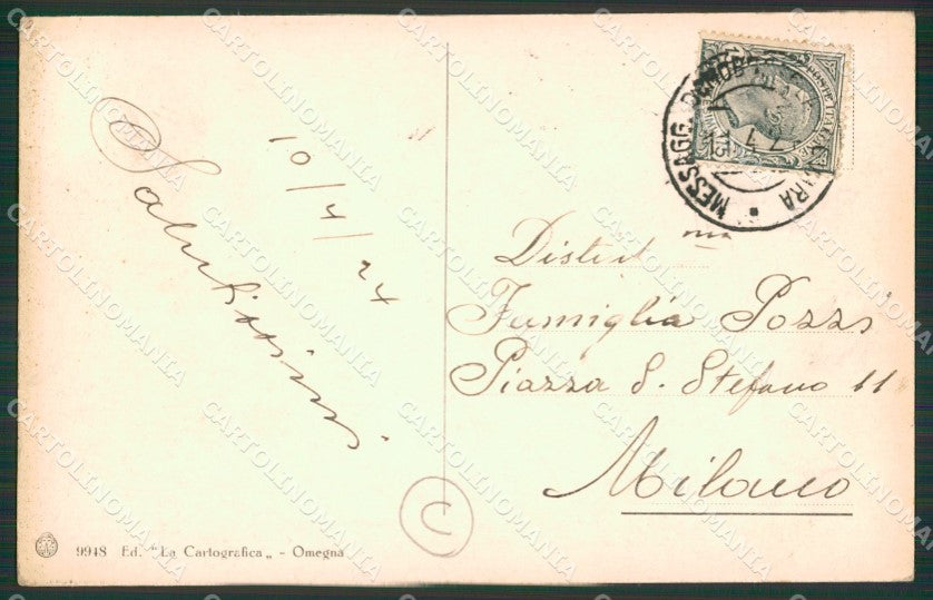 Verbania Omegna cartolina QZ2422 – retro