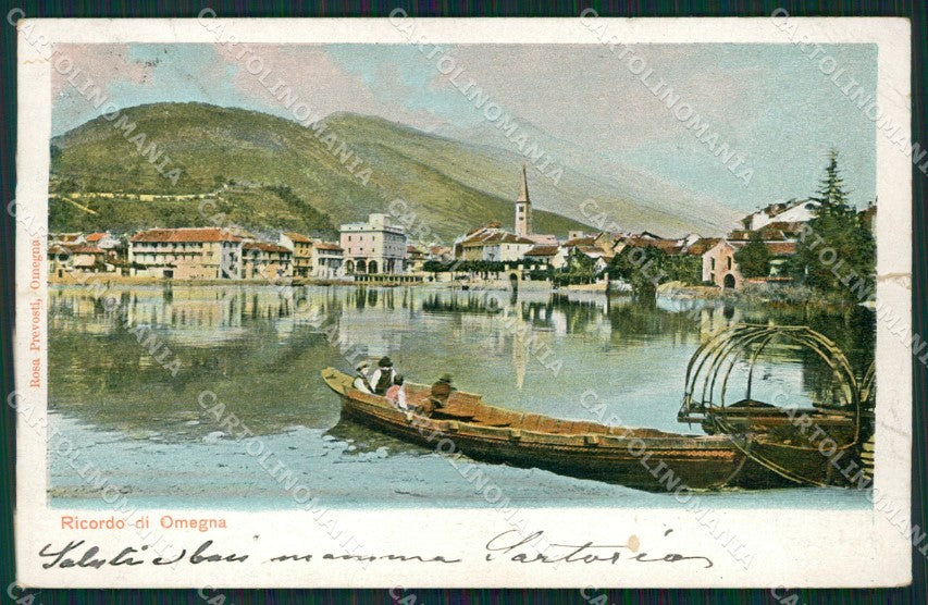 Verbania Omegna STRAPPINO cartolina QZ2425 – fronte